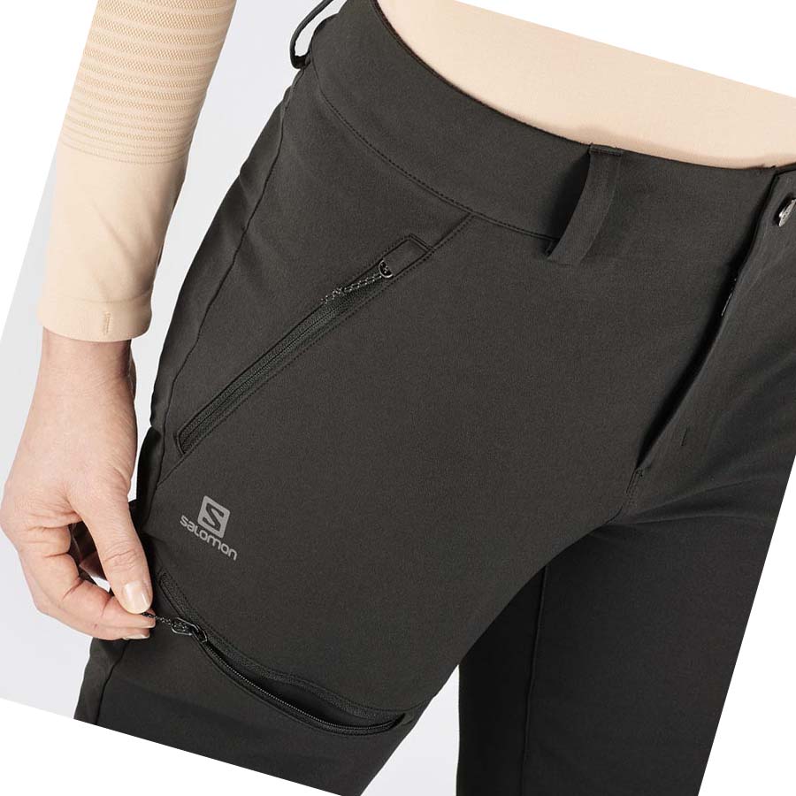 Pantalones Salomon OUTPEAK WARM Mujer Negros | MX 2393MQZ